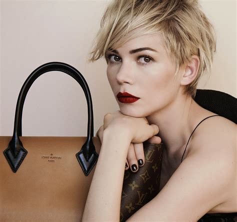 michelle williams frisur louis vuitton|michelle williams Louis Vuitton campaign.